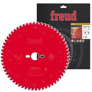Piła widiowa 254/30 mm, 60 zębów FREUD do drewna, MDF