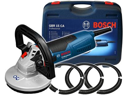Szlifierka do betonu GBR 15 CA BOSCH + walizka