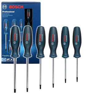 Zestaw 6 wkrętaków ręcznych śrubokrętów torx BOSCH 