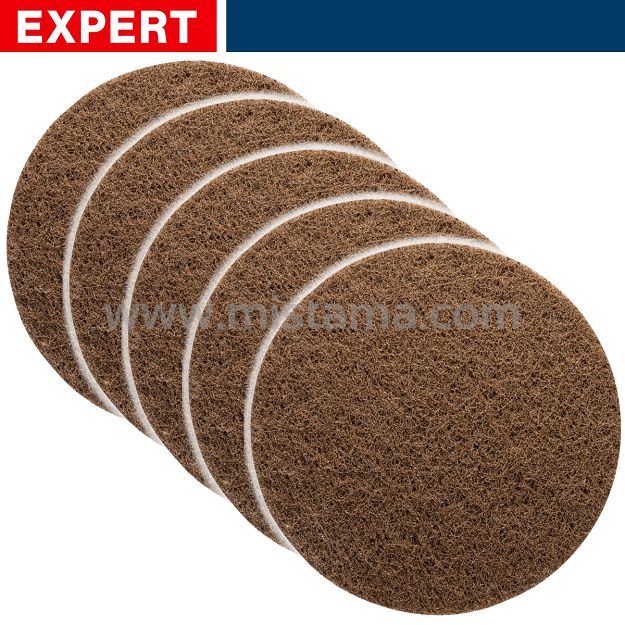 Filcowa tarcza do metalu, inox, lakierów 125mm N880 gr.80/100 BOSCH EXPERT - 5 szt.