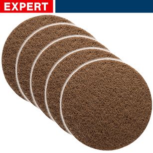 Filcowa tarcza do metalu, inox, lakierów 125mm N880 gr.80/100 BOSCH EXPERT - 5 szt.