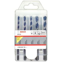 Zestaw 5 wierteł do betonu i kamienia CYL-5 BOSCH