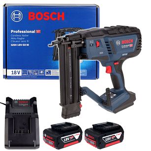 Gwoździarka akumulatorowa GNH 18V-50 M BOSCH 2x4,0Ah