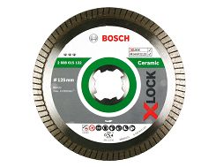 Tarcza diamentowa 125mm BOSCH X-LOCK (twardy gres)