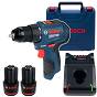 Wkrętarka GSR 12V-30 BOSCH 2x2,0Ah + walizka