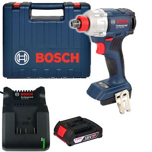 Klucz udarowy 285 Nm GDX 18V-285 BOSCH 1x2,0Ah + walizka