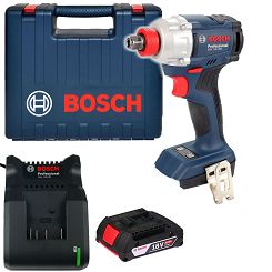 Klucz udarowy 285 Nm GDX 18V-285 BOSCH 1x2,0Ah + walizka