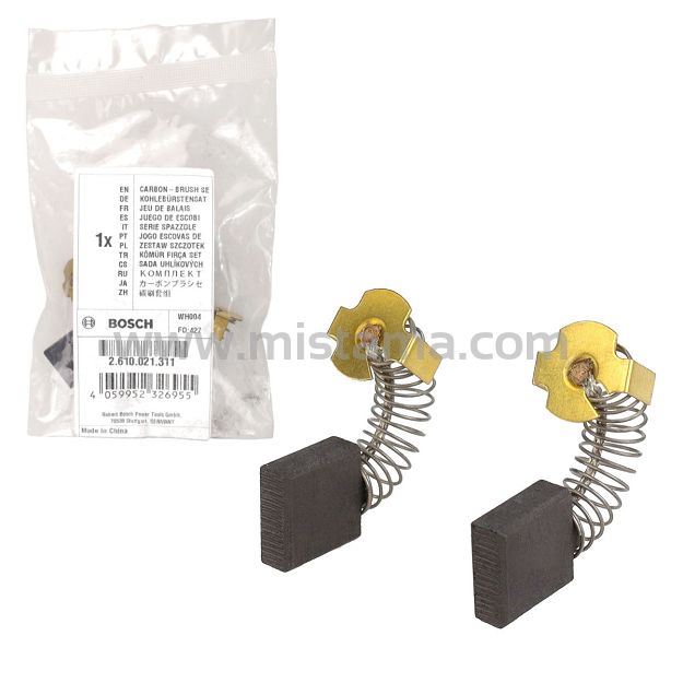 Szczotki węglowe do GCM 10 GDJ, GCM 12 GDL, GCM 12 JL, GCM 12 SDE BOSCH