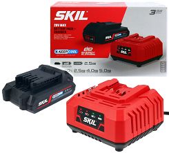 Ładowarka 20V CHARGER + akumulator 2,5Ah SKIL
