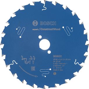 Tarcza pilarska 190/30mm Expert for Construct Wood BOSCH (24 zęby)