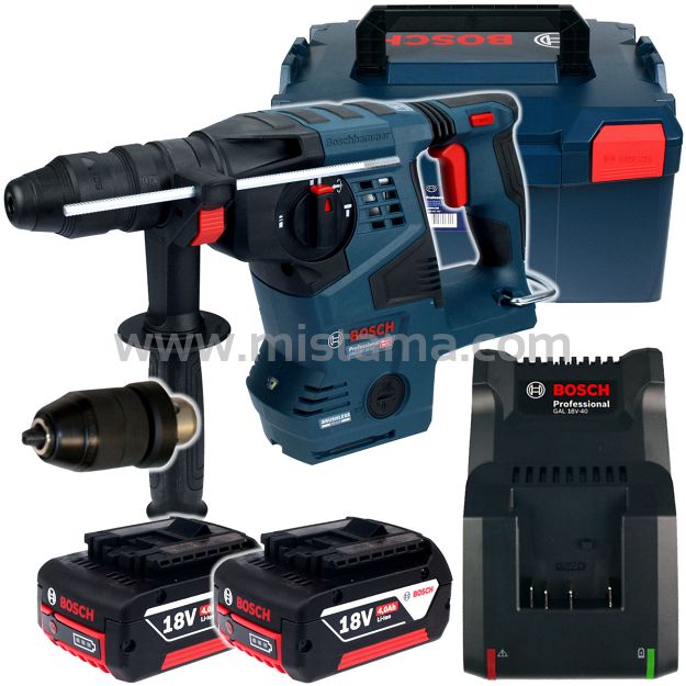 Akumulatorowy młot GBH 18V-28 CF BOSCH L-BOXX 2x4,0Ah