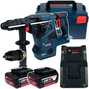 Akumulatorowy młot GBH 18V-28 CF BOSCH L-BOXX 2x4,0Ah