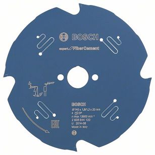 Tarcza pilarska 140/20mm Expert for Fiber Cement BOSCH (4 zęby)
