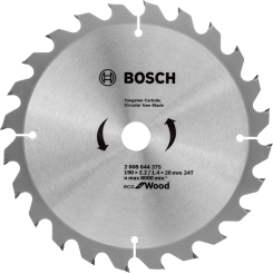 Tarcza pilarska 190/20mm Eco for Wood BOSCH (24 zęby)