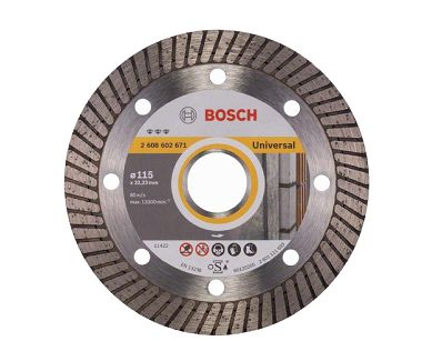 Tarcza diamentowa 115 mm BOSCH (beton, cegła, ceramika)
