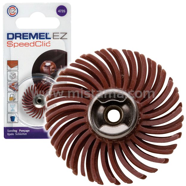 Precyzyjna szczotka ścierna GR.220 SC473S EZ SpeedClic DREMEL