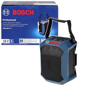 Głośnik Bluetooth powerbank ładowarka USB-C 18V GPB 18V-1 C BOSCH