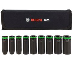 Zestaw 9 nasadek udarowych 10-27 mm 1/2" PRO IMPACT SOCKET DEEP SET BOSCH