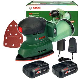 Szlifierka uniwersalna EasySander 18V-8 BOSCH 2x2,5Ah