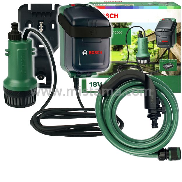 Pompa do wody GARDENPUMP 18V-2000 BOSCH (korpus)