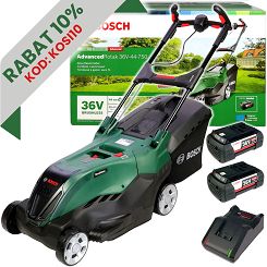 Kosiarka akumulatorowa 36V ADVANCEDROTAK 36V-44-750 BOSCH 2x6,0Ah