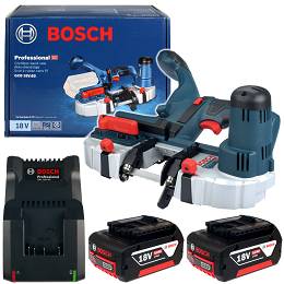 Pilarka taśmowa akumulatorowa GCB 18V-63 BOSCH 2x5,0Ah