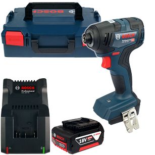 Klucz udarowy GDR 18V-200 BOSCH 1x5,0Ah L-BOXX