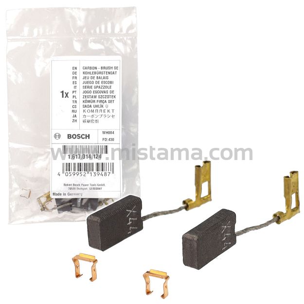 Szczotki węglowe do GBH 4 DFE, GBH 4 DSC, GBH 4 TOP, PBH 300 E BOSCH
