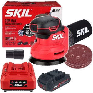 Szlifierka mimośrodowa 125mm 20V 3746 SKIL BEZSZCZOTKOWA 1x2,0Ah