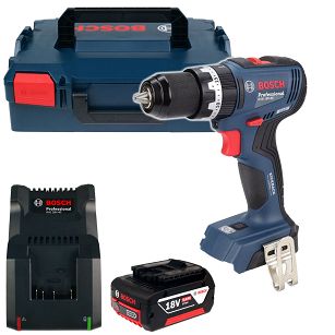Wkrętarka z udarem 65Nm GSB 18V-65 BOSCH L-BOXX 1x5,0Ah