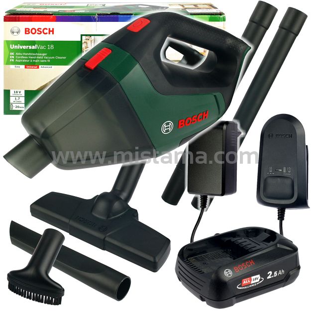 Odkurzacz akumulatorowy UNIVERSALVAC 18 BOSCH 1x2,5Ah