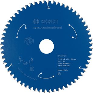 Tarcza pilarska 190/30mm Expert for Laminated Panel BOSCH (60 zębów) do pilarek aku
