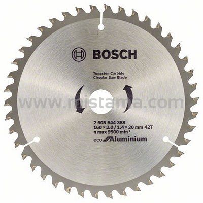 Tarcza pilarska 160/20mm Eco for Aluminium BOSCH (42 zęby)