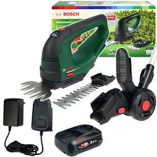 Nożyce do trawy i krzewów AdvancedShear 18V-10 BOSCH 1x2,5Ah + drążek