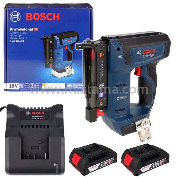 Gwoździarka GNH 18V-35 BOSCH 2x2,0Ah