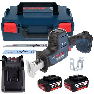 Piła szablasta 18V GSA 18V-24 BOSCH L-BOXX 2x5,0Ah