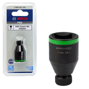 Adapter redukcja udarowa 1/2" na 1/4" PRO IMPACT BOSCH