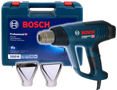 Opalarka GHG 20-63 BOSCH + 2 dysze + walizka