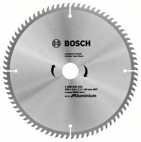 Tarcza pilarska 250/30mm Eco for Aluminium BOSCH (80 zębów)
