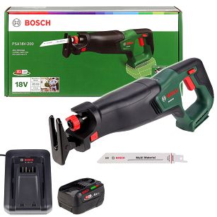Piła szablasta PSA 18V-200 BOSCH 1x4,0Ah