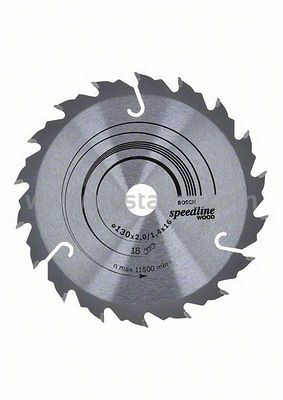 Tarcza pilarska 136/20mm Speedline Wood BOSCH (18 zębów)