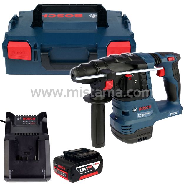 Akumulatorowy młot GBH 18V-22 BOSCH L-BOXX 1x5,0Ah