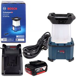 Lampa akumulatorowa 360° 18V 230V GLA 18VH-7500 BOSCH 1x5,0Ah