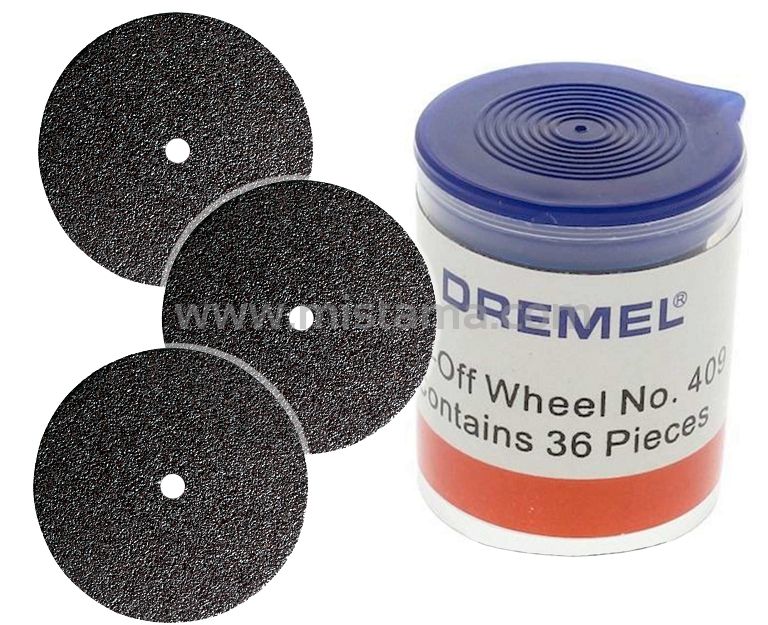 Tarcza do cięcia metalu i plastiku 409 DREMEL (36 sztuk)