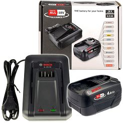 Zestaw ładowarka AL 18V-44 + akumulator PBA 4,0Ah BOSCH
