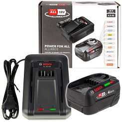 Zestaw startowy ładowarka AL 18V-44 + akumulator PBA 18V 4,0Ah BOSCH