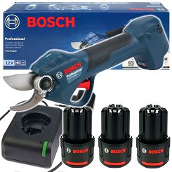 Akumulatorowy sekator PRO PRUNER BOSCH 3x3,0Ah