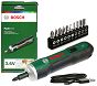 Wkrętak akumulatorowy 3,6V PUSHDRIVE BOSCH + 10 końcówek