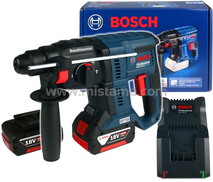 Młotowiertarka GBH 180-LI BOSCH 2x4,0Ah