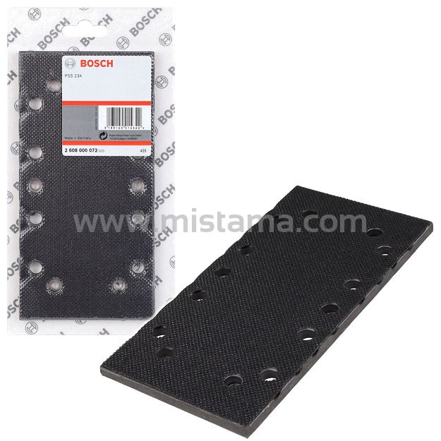 Talerz szlifierski 93x185 mm do szlifierek GSS i PSS BOSCH